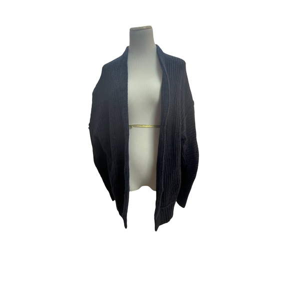 Free People Navy Blue Knit Cardigan - Picture 1 of 4